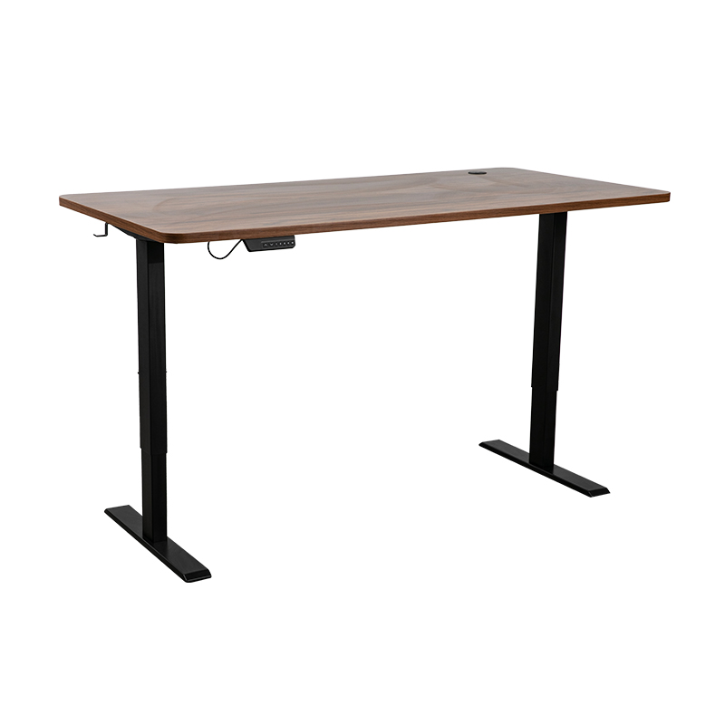 Dual motors desk frame