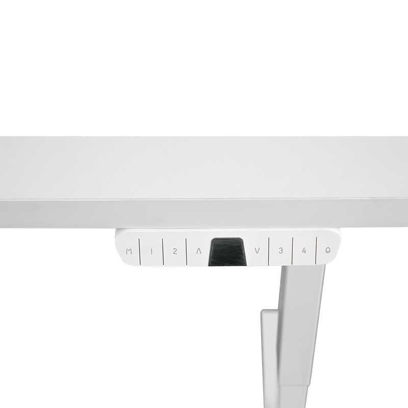 Dual motors desk frame